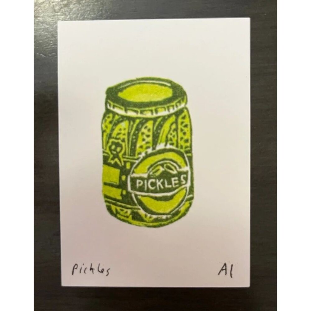 Ana Inciardi Mini Print - Pickles